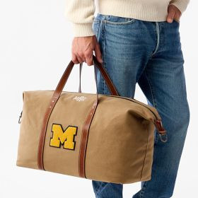 Waxed Canvas Collegiate Weekender | Mark and Graham