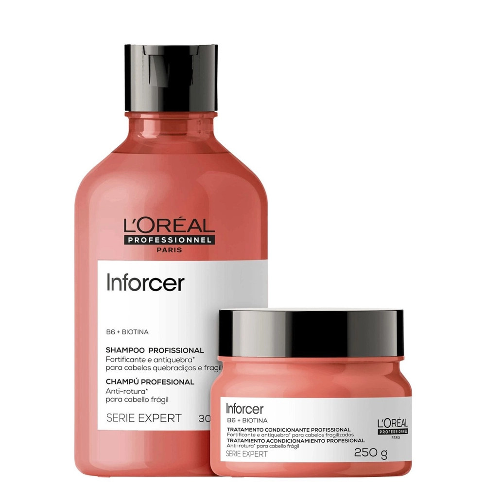 Kit L'Oréal Professionnel Inforcer Treat (2 Produtos) | Americanas (BR)