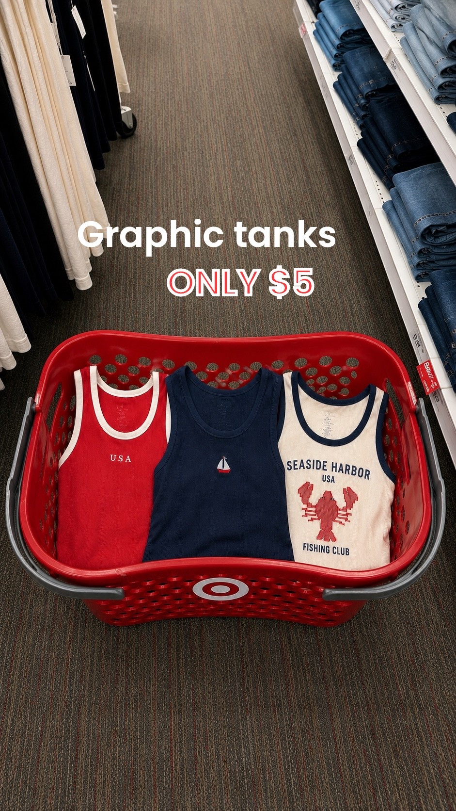 These fun summer tanks from Target are only $5!

#LTKSaleAlert #LTKSeasonal