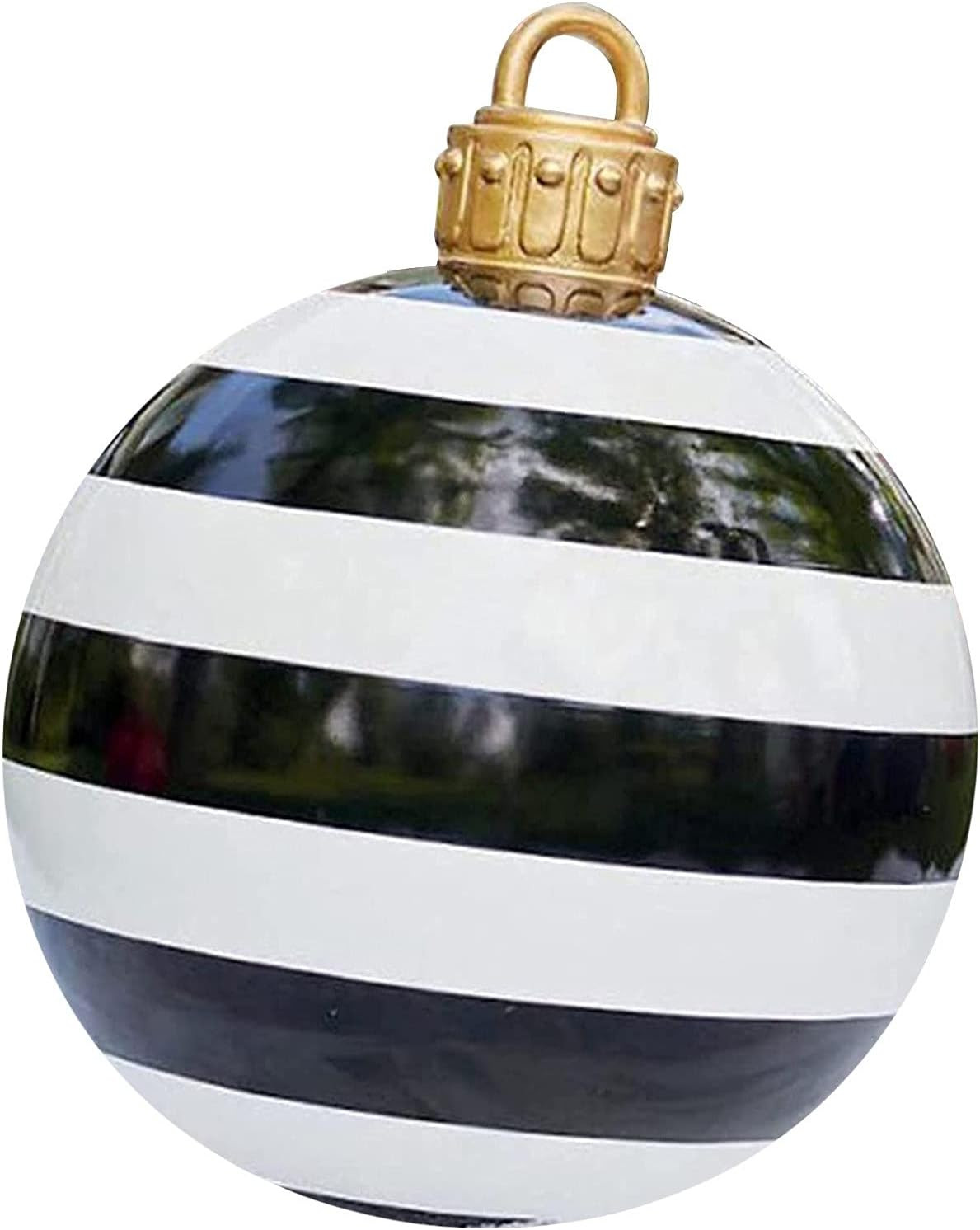 VAISA Outdoor Christmas PVC Inflatable Decorated Ball Ornament Christmas Decoration Decor Christm... | Amazon (US)