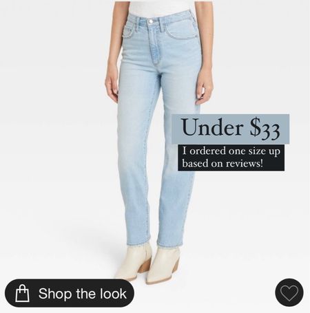 Target jeans, Target denim, 90’s straight jeans, light wash denim, Target style

#LTKfindsunder50 #LTKmidsize #LTKstyletip