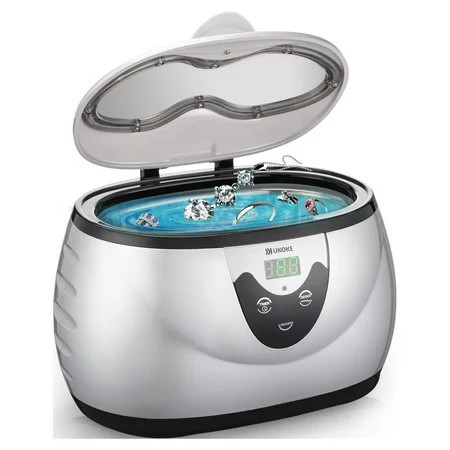 Ultrasonic Cleaner UKOKE UUC06S Professional Ultrasonic Jewelry Cleaner with Timer Portable Household Ultrasonic Cleaning Machine Electronics Eyeglasses Watch Ring Diamond Retainer Denture Clean | Walmart (US)