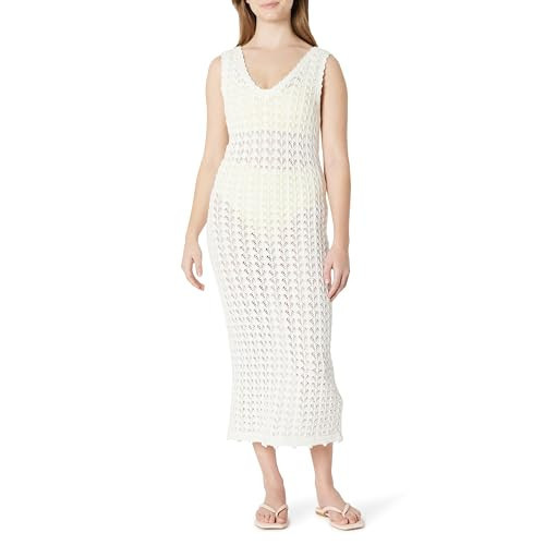 Amazon Essentials Women's Regular-Fit Crochet Cover-Up Dress | Amazon (US)