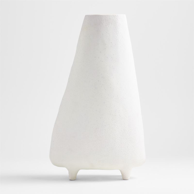 Shinola Makers Tall White Vase + Reviews | Crate & Barrel | Crate & Barrel