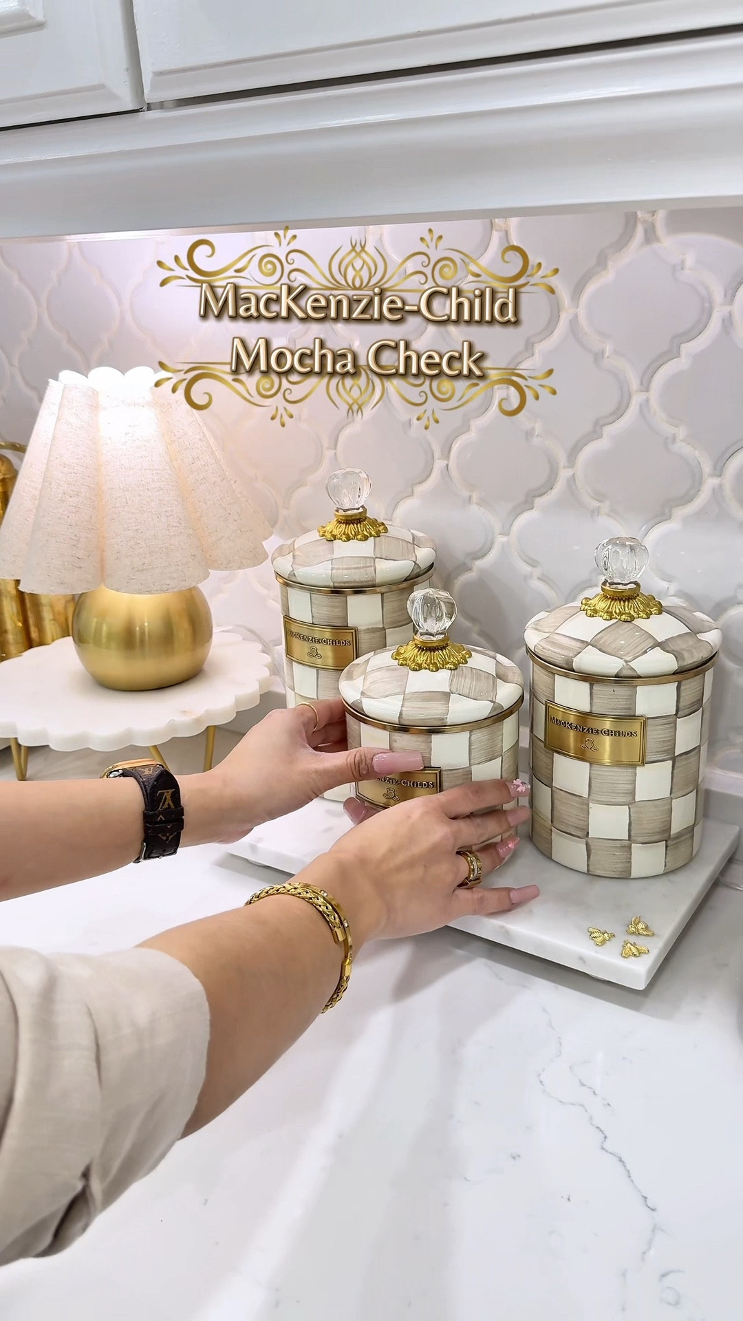 Discovering @MacKenzie-Childs in Mocha Check was just the beginning 🤎
What started as couple of pieces turned into a growing collection and my love for it only keeps deepening⚜️ 

Comment “Mocha” if you’d like to see my entire collection ✨ Aesthetic Home Inspo ⚜️ #mackenziechilds #aesthetic #elegant #homedecor #homeinspo 

#LTKHome