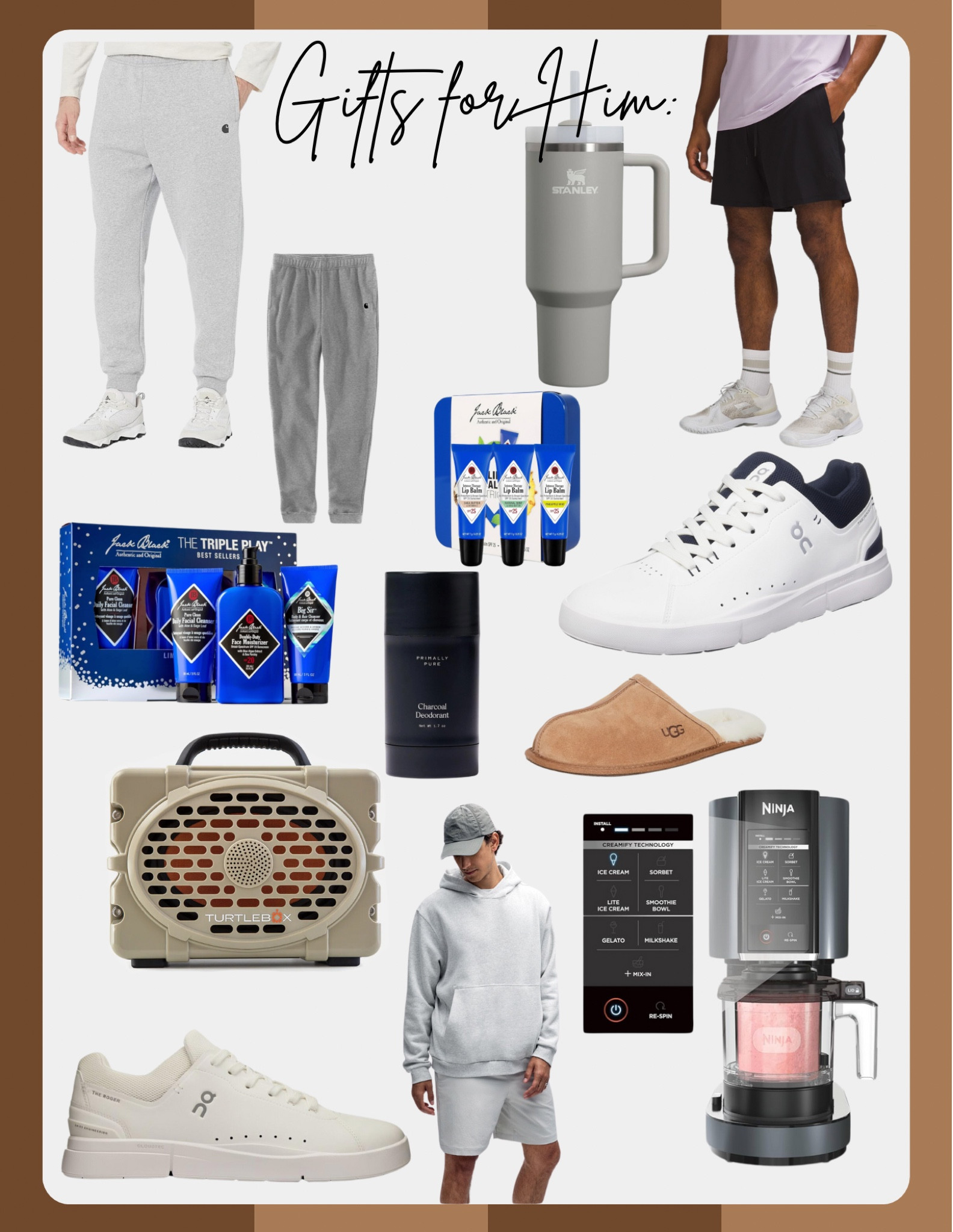 Christmas is only 9 days away! What are you getting your man? The On Cloud Rogers are such a good gift! I got some for my boyfriend, and he wears them every single day! Gifts for him are important, but should definitely be practical! 

#LTKGiftGuide #LTKHoliday #LTKMens
