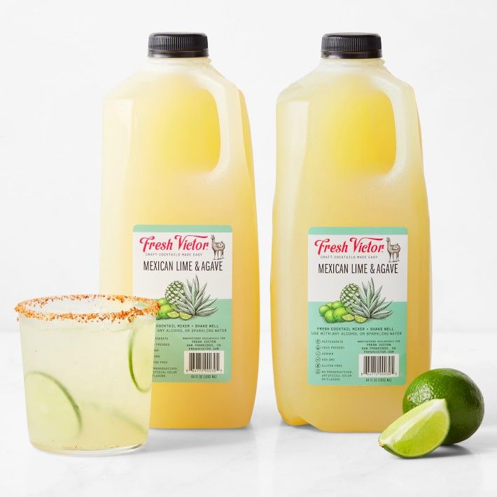 Fresh Victor Cactus Pear & Pomegranate Cocktail Mix, Set of 2, 64oz. | Williams-Sonoma