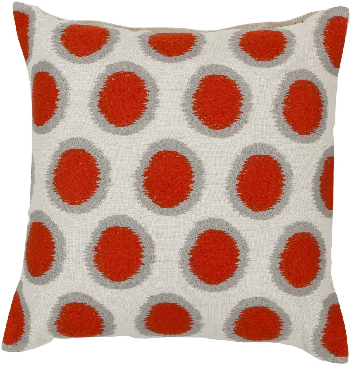Surya Ikat Dots Pillow Cover, W 18" D 18" H 0.25", Light Blue | Amazon (US)