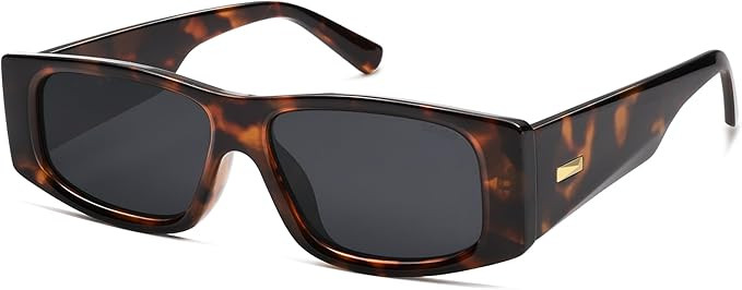SOJOS Trendy Y2K Rectangle Polarized Sunglasses for Women Men Fashion Designer Rave Sunglasses SJ... | Amazon (US)