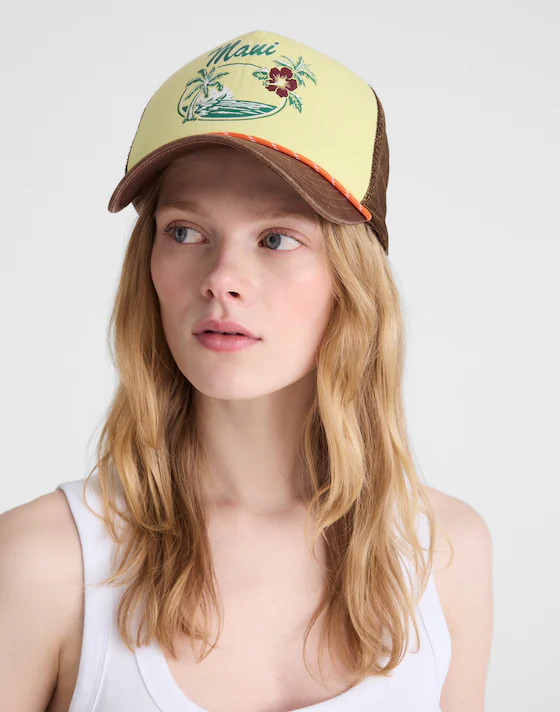 Graphic Trucker Hat | Madewell