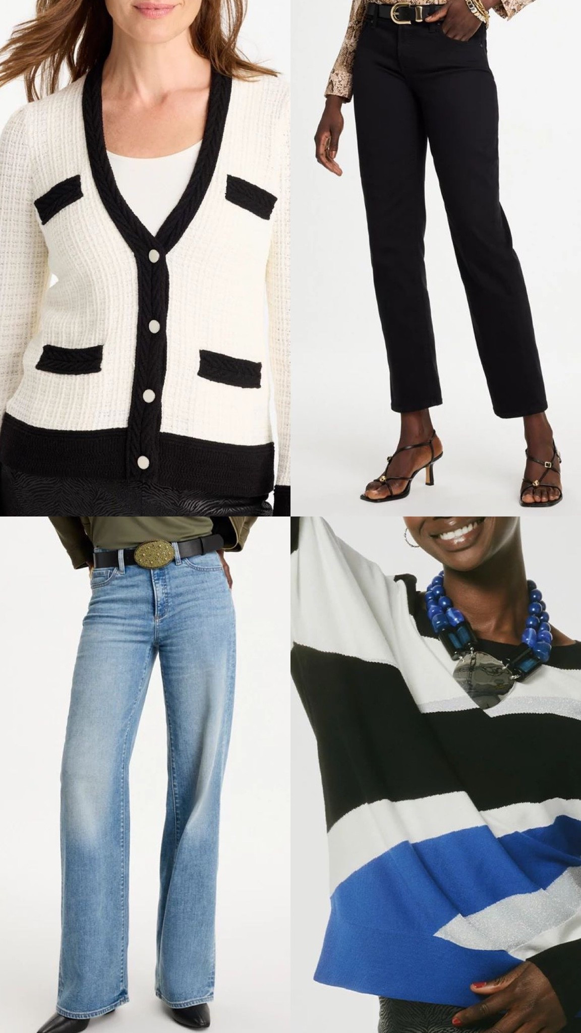 Key pieces for your FALL wardrobe…. don’t you love the CHANEL-inspired cardigan?

#LTKOver40 #LTKootd