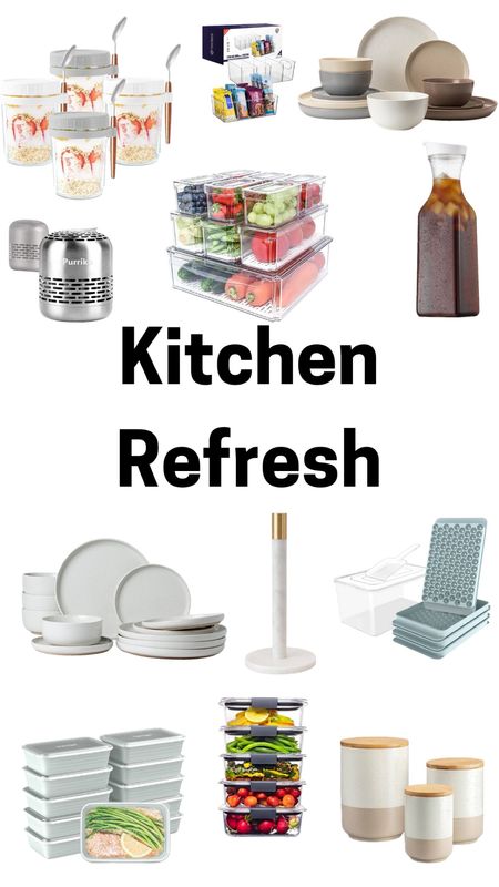 Kitchen Refresh 
#kitchen #refresh #dinnerware #storage #icetray #containers

#LTKfindsunder100 #LTKhome #LTKfamily