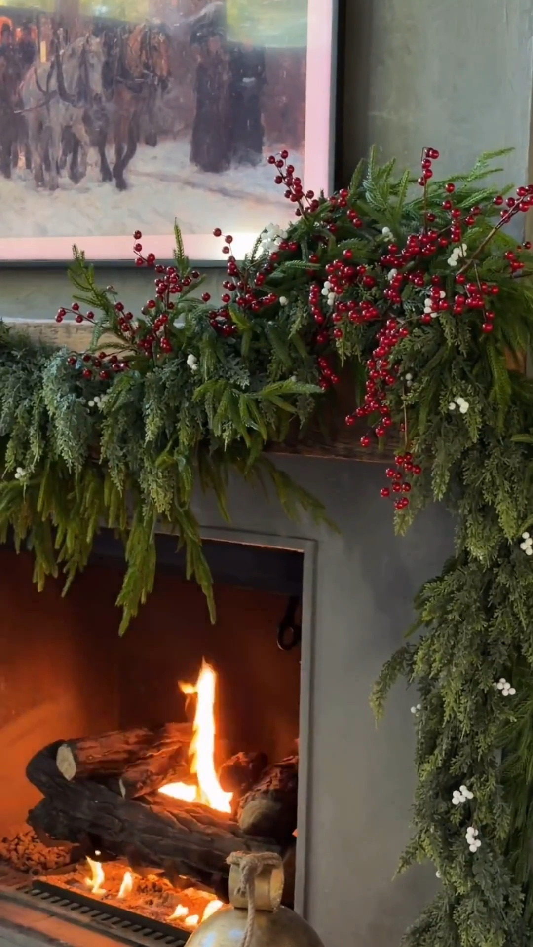 A pretty mantle doesn’t need to cost a fortune!! Some garlands run 100+ for a single strand! I found a version on Amazon that ISNT Norfolk pine (although I layered those underneath) and that is super full and drapes BEAUTIFULLY!! 

#LTKHome #LTKHoliday #LTKStyleTip