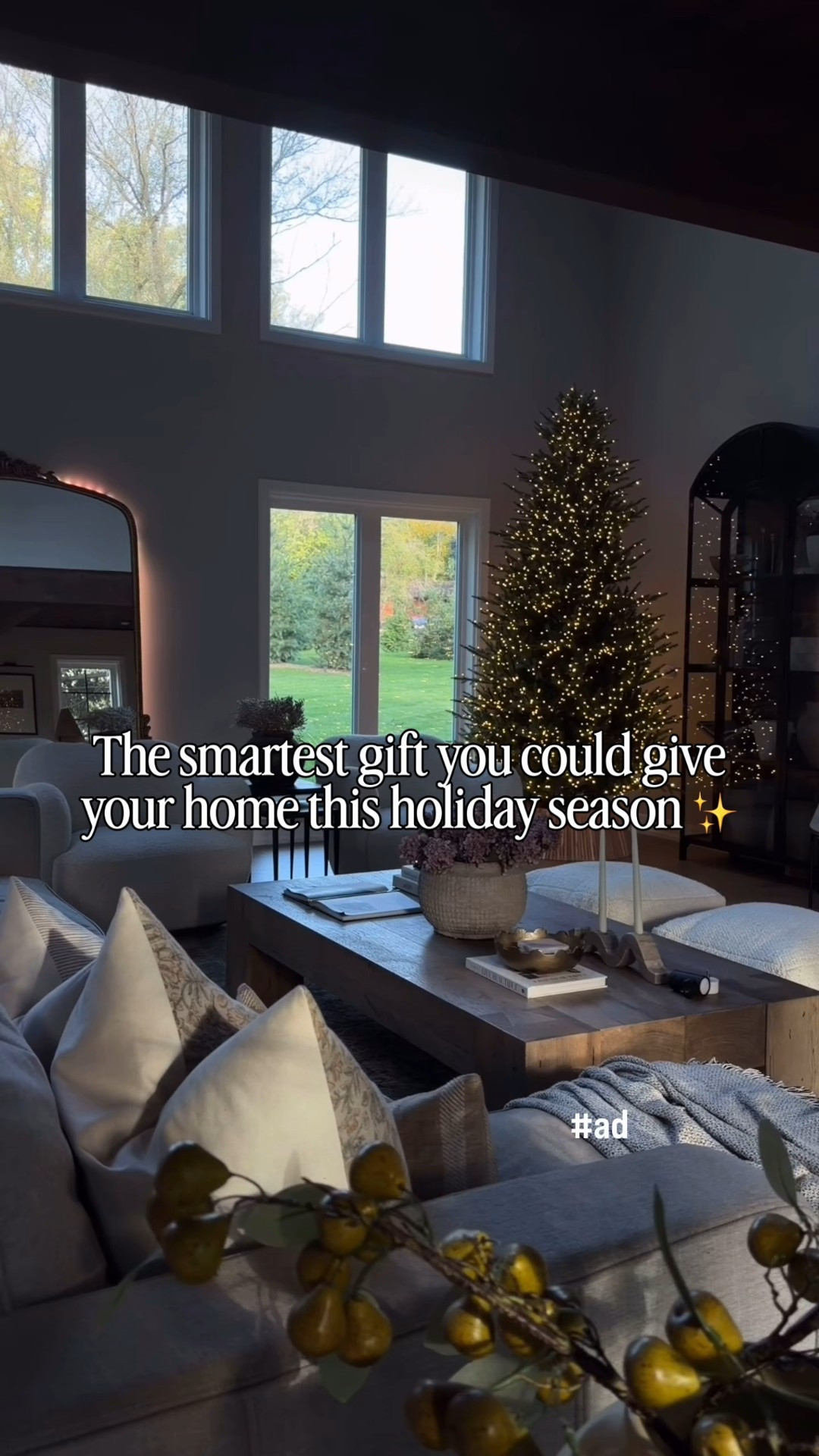 #ad Creating a cozy, intentional home for the holidays starts with the right lighting ✨ #TargetPartner comment “LIGHTS” for the link! I’ve been using @gelighting GE Cync from @target to make our space feel extra magical - and it’s all controlled right from the app. No hub or bridge needed!
I can schedule our tree and holiday decor to turn on when we wake up and off at night (so no wasted energy 🙌). And with their smart bulbs, I can swap out any clear bulb and instantly change the mood - from warm candlelight to colorful holiday vibes with just a tap.
The light strips are another favorite! Perfect as garland on the mantle or subtle accent lighting around mirrors or furniture. Little details that make everything feel festive yet keep things simple!

#LifeinCync #gelighting #Target @shop.ltk #liketkit


#LTKHome #LTKKids #LTKHoliday