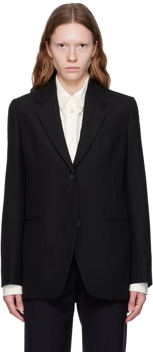 Black Tailored Blazer | SSENSE