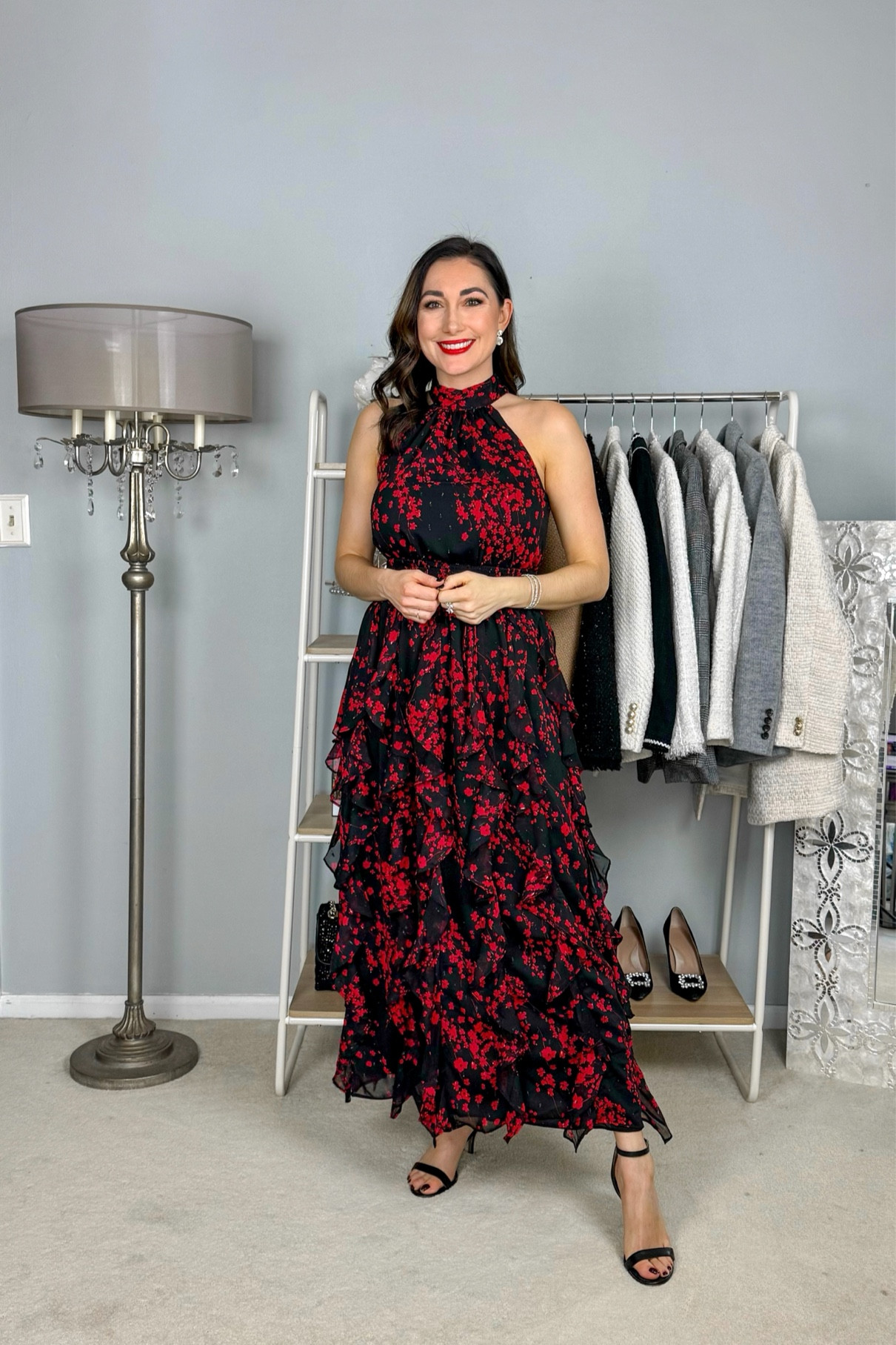 Wedding guest dresses 🖤❤️

Black dress with red flowers size small, TTS

Special occasion 
Cocktail dress 
Semi formal 
NYE dress 
Fall wedding 
Winter wedding 


#LTKParties #LTKHoliday #LTKWedding