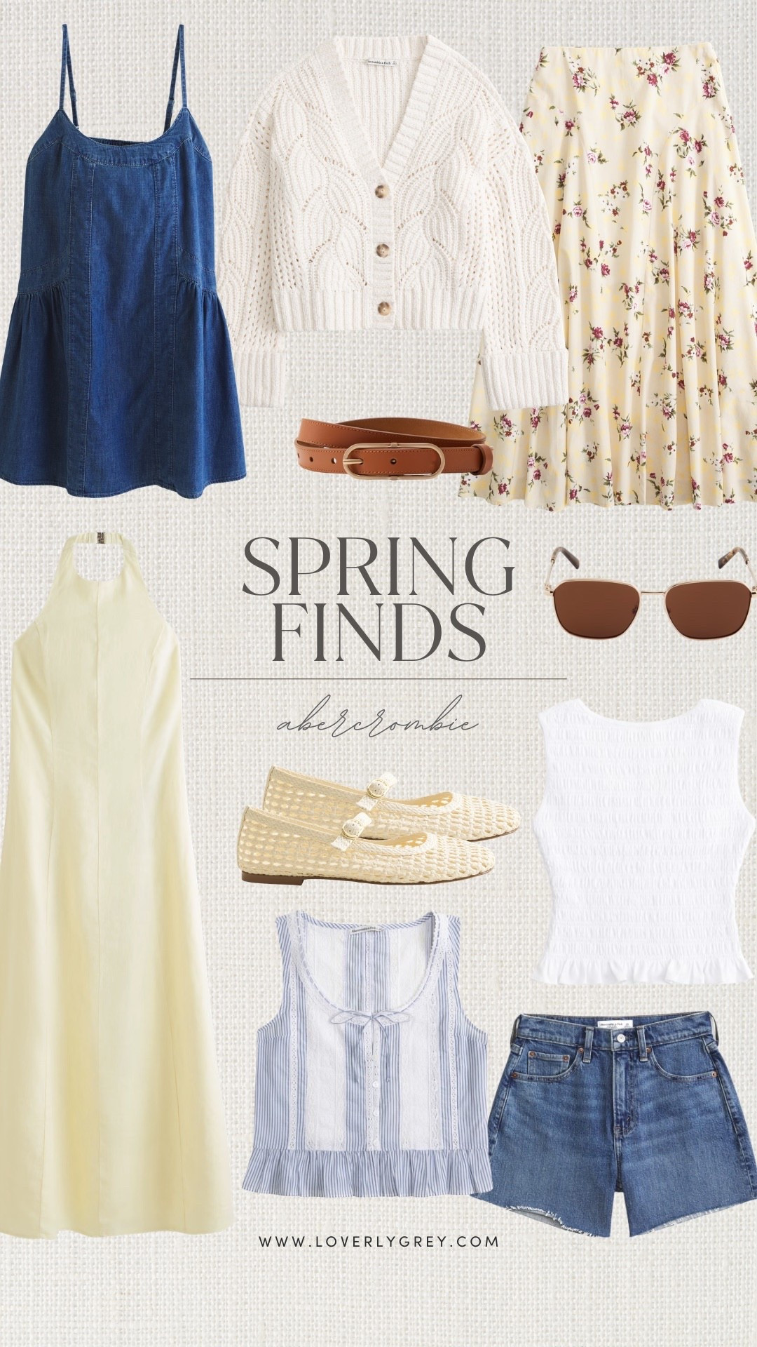 Some pretty and feminine finds for Spring from Abercrombie! These are perfect additions to your wardrobe with the changing season! #AbercrombiePartner @abercrombie 

*Offer valid in stores & online 2/26/2026-3/2/2026 in US/CA. Offer applies to select styles as indicated. Online price reflects discounts.*

*Offer valid in the app only 2/26/2026-3/2/2026 in US/CA. Exclusions apply as indicated. Discount reflects in cart to applicable merchandise with promo code.*

Loverly grey, spring finds for women, capsule wardrobe 2026

#LTKootd #LTKSeasonal