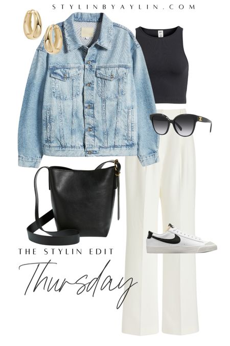 OOTD- Thursday edition, casual style, Amazon trouser pants, tote bag #StylinbyAylin #Aylin

#LTKSeasonal #LTKstyletip