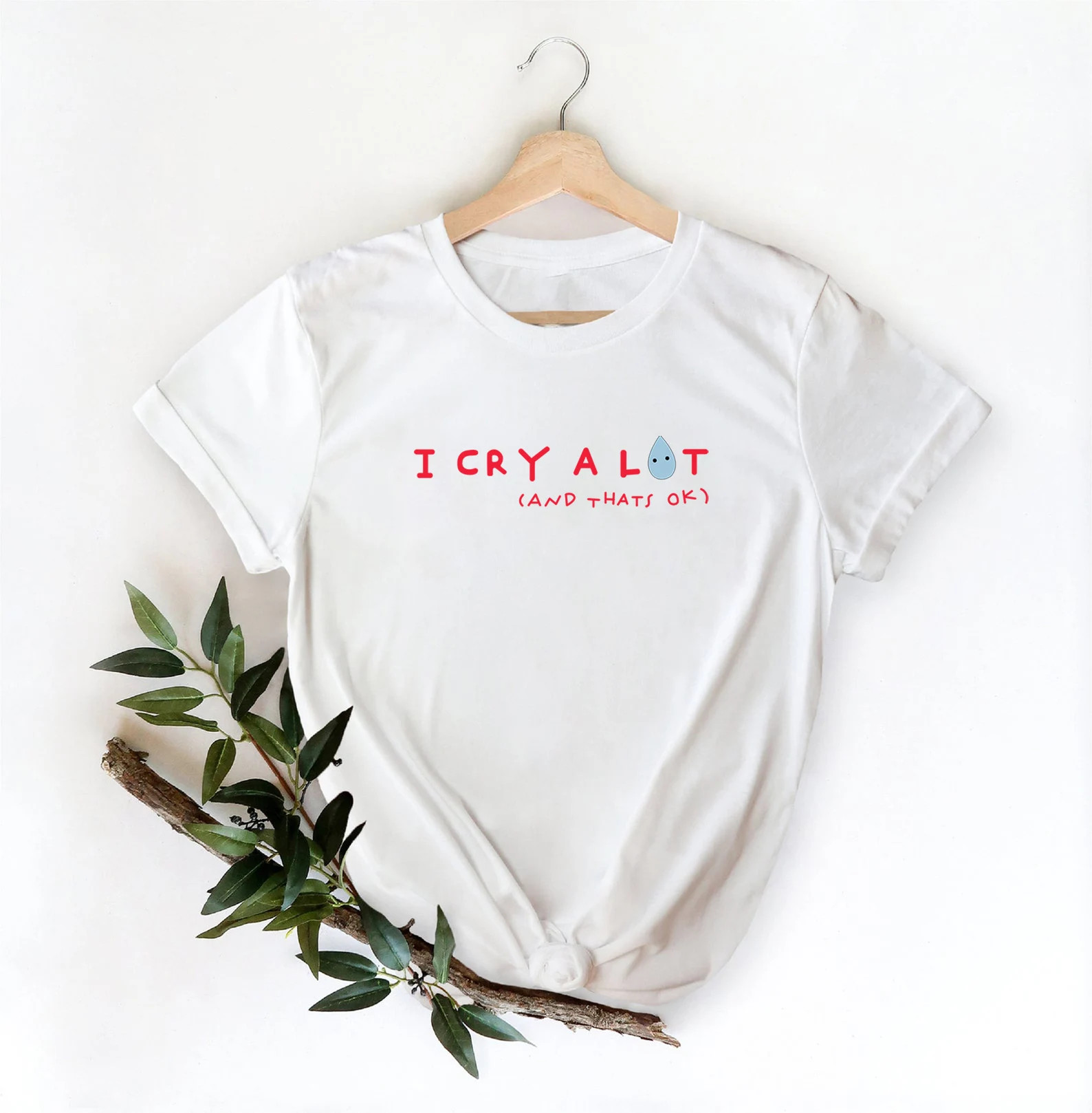 Sydney Sweeney I Cry A Lot Tshirt I Cry A Lot and Thats Ok | Etsy | Etsy (US)