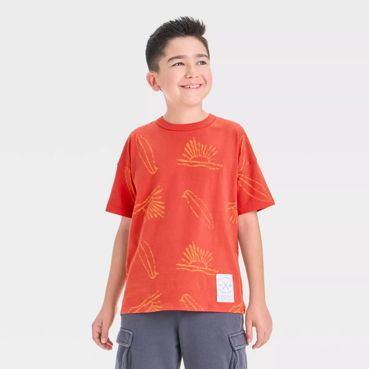 Boys' Short Sleeve Relaxed Fit T-Shirt - Cat & Jack™ | Target