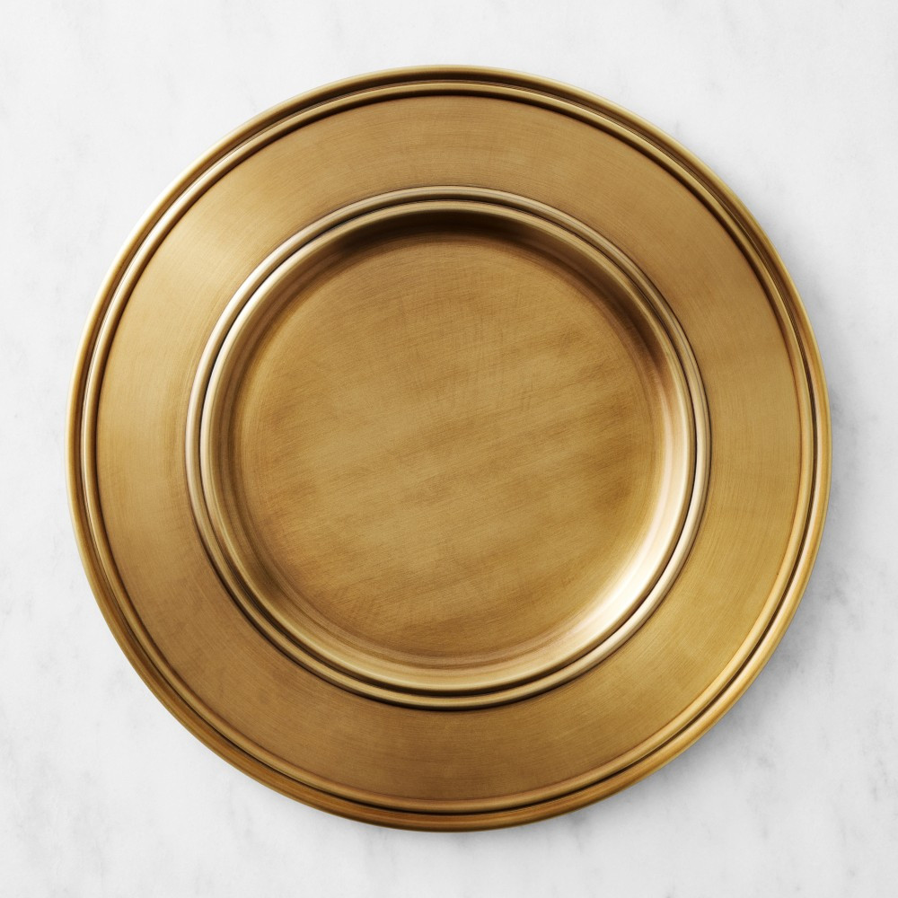 Williams Sonoma Pantry Chargers, Set of 6 | Williams-Sonoma