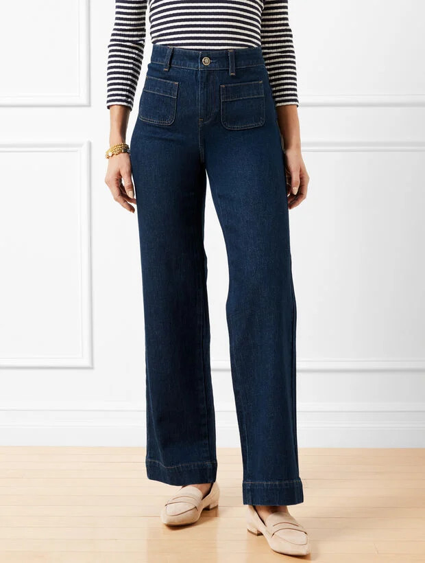 Classic Trouser Jeans - Astoria Wash | Talbots