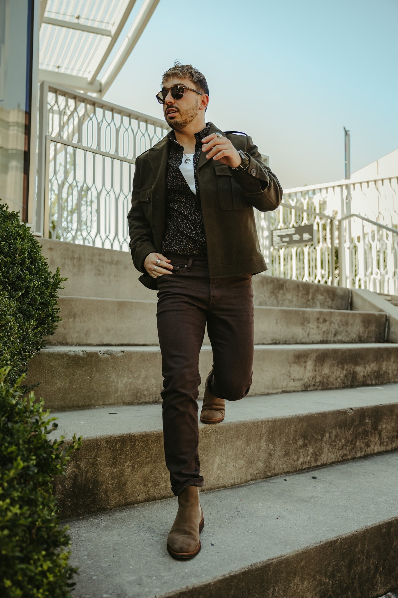 Anyone else immediately rush to their closet and thrown on at least 3 layers? 

Just me?

I couldn’t wait to thrown on this military jacket with the rest of this @Express look. It’s like a peacoat with a little edge.

And Express denim continues to impress me with its stretch! Shop this whole fall look using my product links @shop.ltk #ExpressPartner #ExpressYou #liketkit

I’ll link this in my stories so you can scope it all out. Happy layering 🍂🍁

#LTKSeasonal #LTKmens #LTKunder50