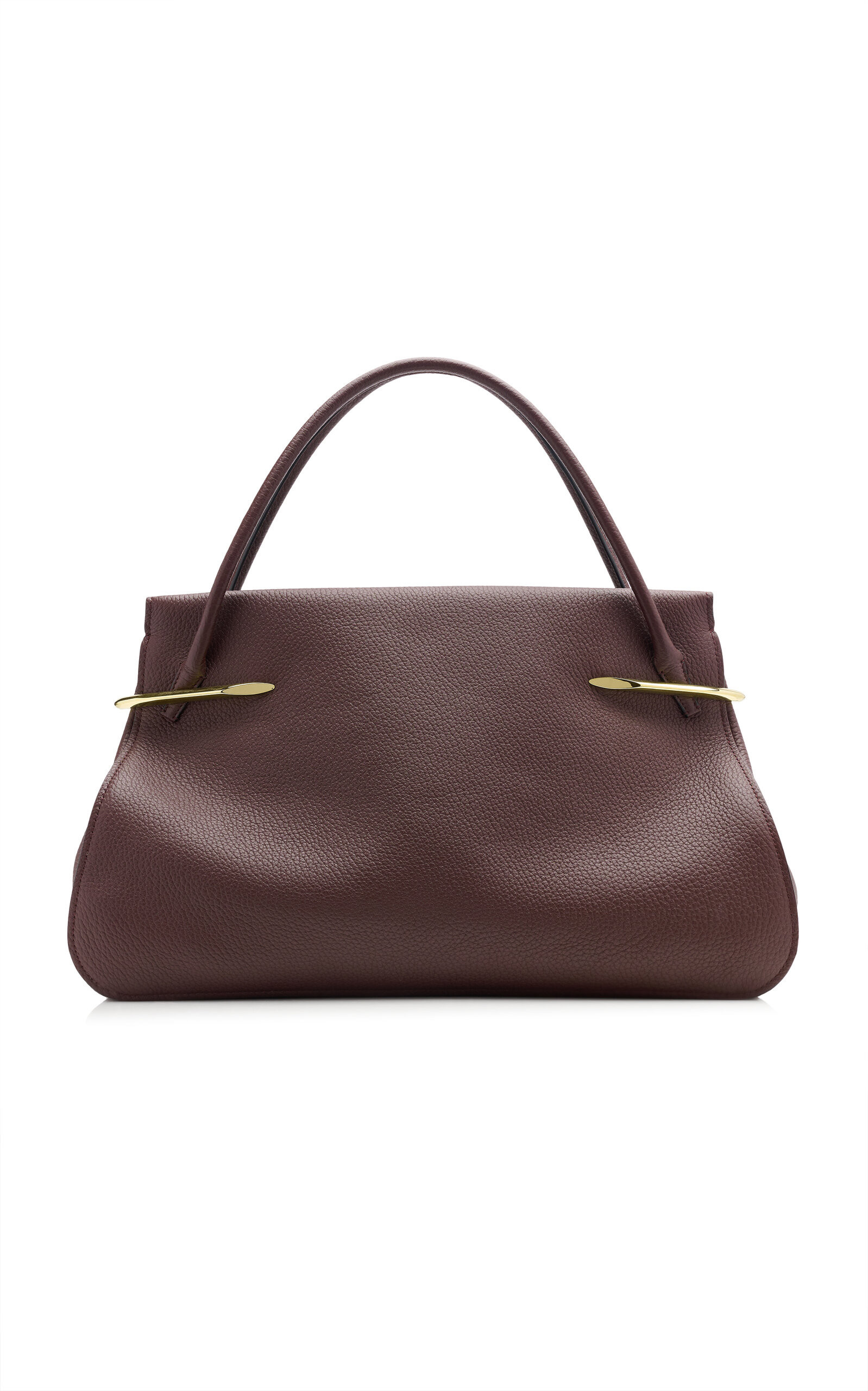 Givenchy - Pinch Leather Top-Handle Bag - Brown - OS - Moda Operandi | Moda Operandi (Global)