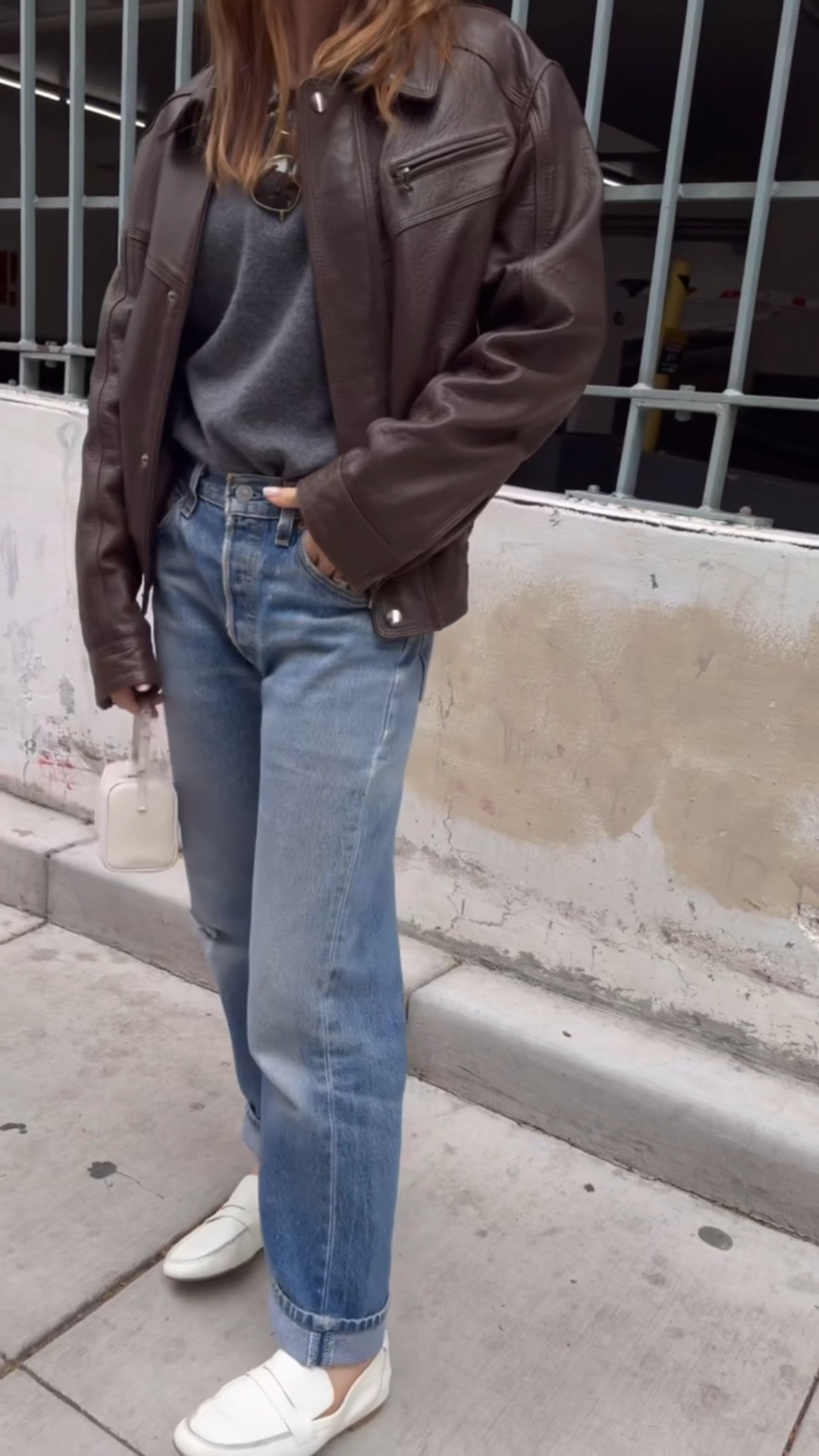 Calling in spring with touches of ivory… 

Linked my loafers in a different color. 