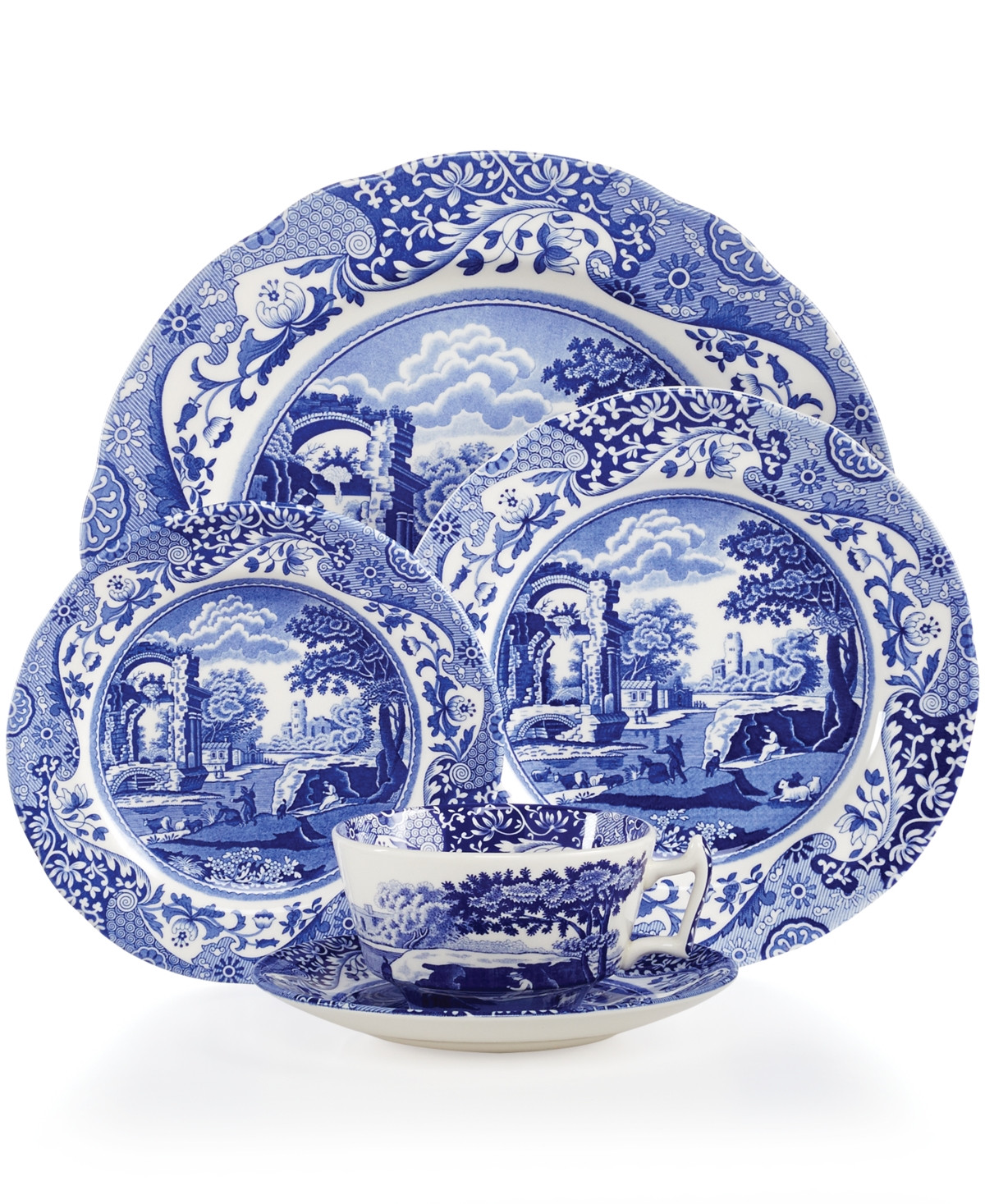 Spode "Blue Italian" 5-Piece Place Setting | Macys (US)