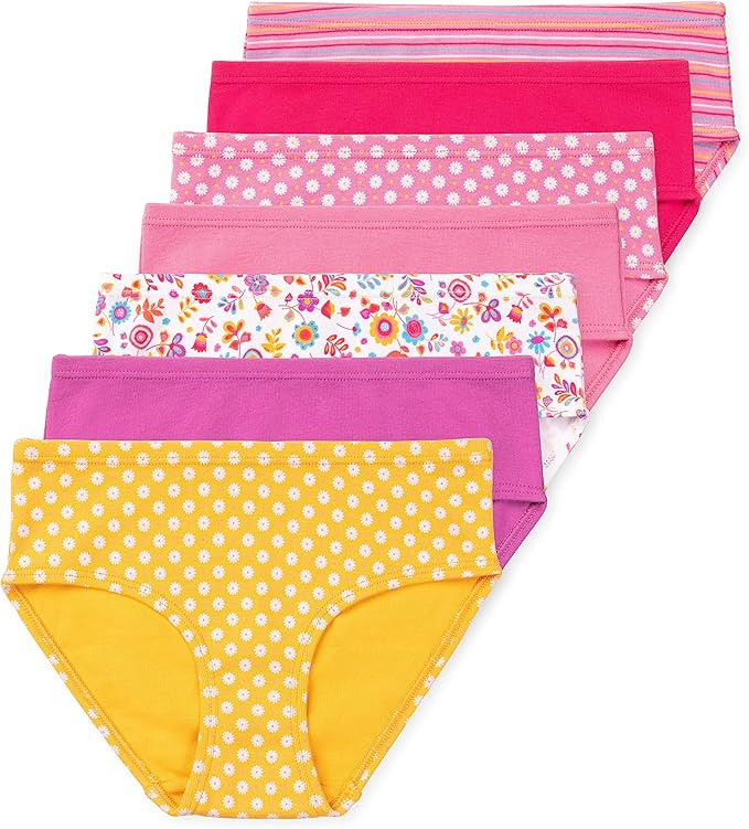 Lucky & Me | Gracie Girls Brief | Organic Cotton Underwear | Tagless | 7-Pack | Amazon (US)