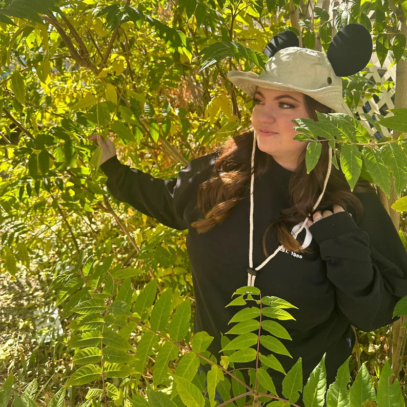 Jungle Cruise Disney Ears | Disney Bucket Hat Ears | Mickey Ears Bucket Hat Ears | Mickey Safari ... | Etsy (US)