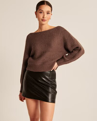 Women's Tonal Patchwork Dolman Sweater | Women's New Arrivals | Abercrombie.com | Abercrombie & Fitch (US)