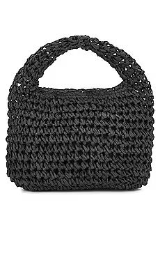 Hat Attack Micro Slouch Bag in Black from Revolve.com | Revolve Clothing (Global)