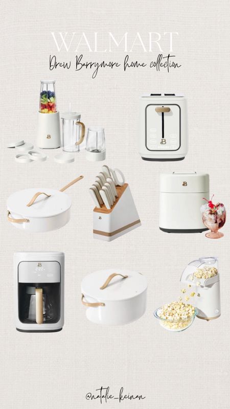 Drew Barrymore beautiful home collection from Walmart! So many pretty kitchen appliances and utensils! 



#LTKFind #LTKunder100 #LTKhome