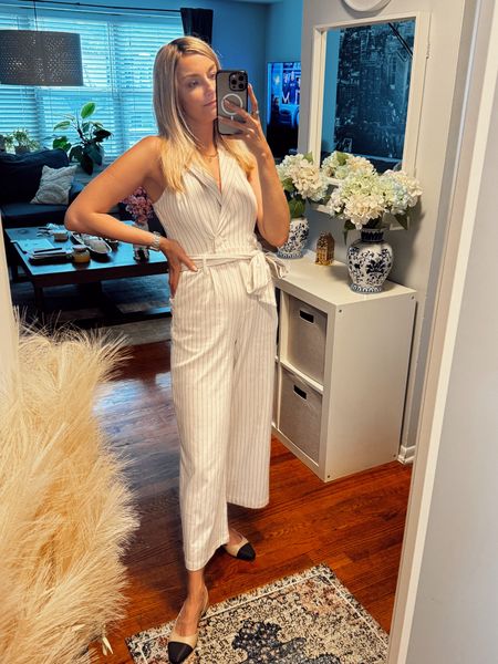 Memorial Day weekend outfit

Overt Occasion Jumpsuit (wearing it in size XS - I sized down!)
two-toned slingbacks ( size down half a size!)

white jumpsuit • office wear • classy pumps • Chanel inspired • internship outfit idea • summer date night outfit • Target style 

#LTKWorkwear #LTKSaleAlert #LTKStyleTip