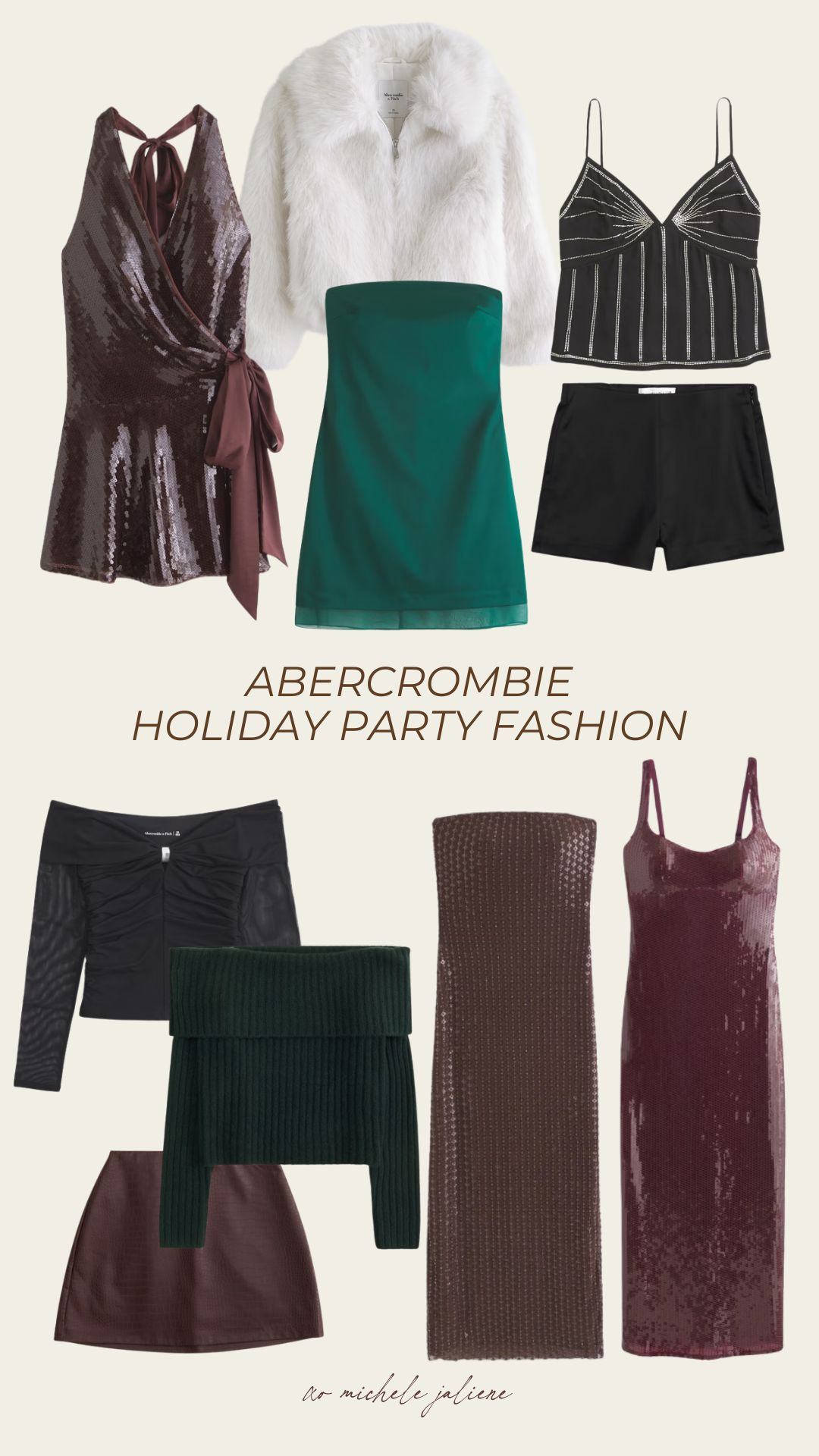 holiday party fashion from abercrombie  🤍 almost everything is 40% off right now!

sale alert, holiday outfit, finds under 100, watchnow, seasonal outfit, maxi dress, mini dress, holiday fashion, michele jaliene 

 #LTKHoliday #LTKSaleAlert #LTKFindsUnder100