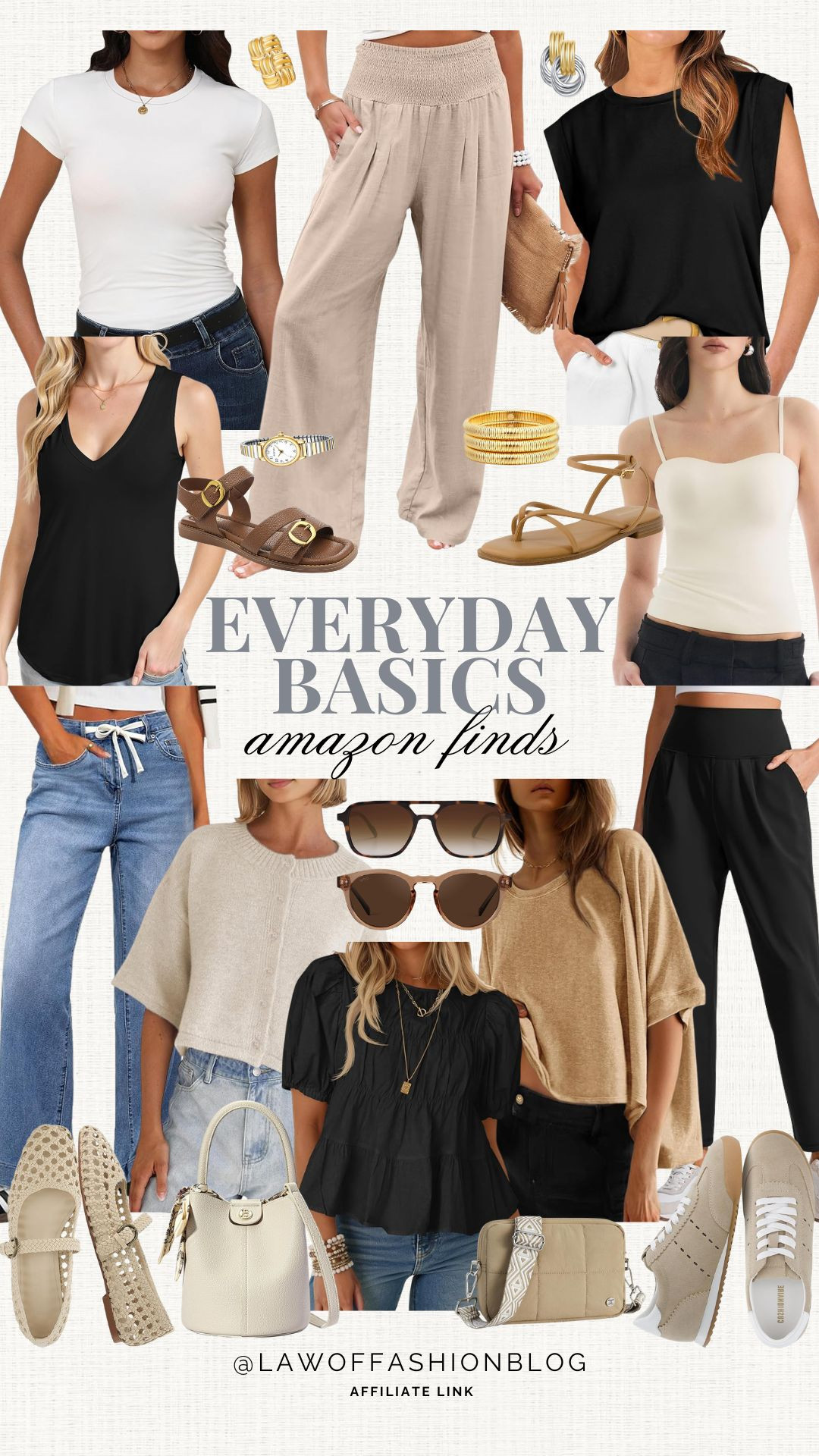 Neutral everyday basics you’ll wear on repeat. 🤍 These Amazon finds are perfect for building a timeless, mix-and-match wardrobe. Comfy, chic and effortless!

Spring outfits 2026, Amazon neutral basics, capsule wardrobe, amazon style, everyday outfits, minimal style, chic basics, casual wear, summer outfits, wardrobe staples, affordable fashion, capsule wardrobe.  

 #LTKootd