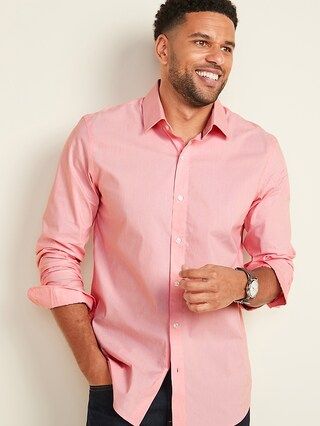 All-New Slim-Fit Pro Signature Performance Dress Shirt for Men | Old Navy (US)