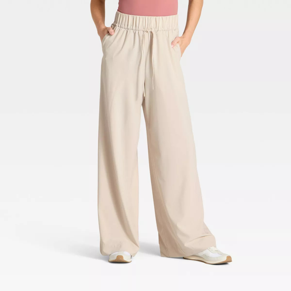 Women's Active Light High-Rise Wide Leg Pants - All In Motion™ | Target