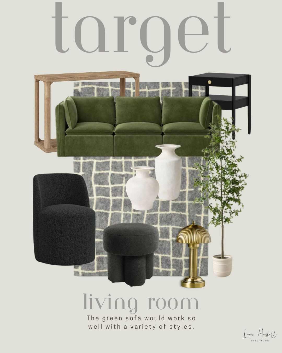 How good is this green sofa? Another amazing Target find! 

 #LTKOver40 #LTKHome #LTKStyleTip