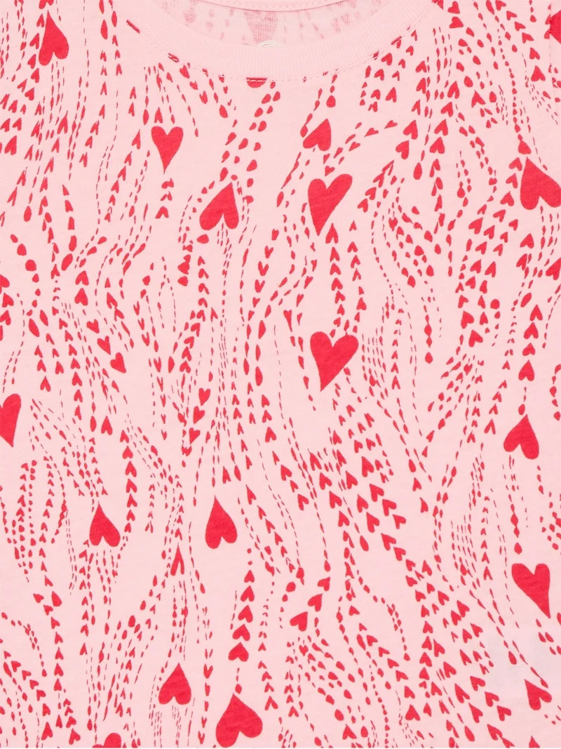 Wonder Nation Toddler Girls Tee with Short Sleeves, Sizes 18M-5T | Walmart (US)