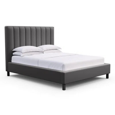 Highline Vertical Channel Panel Upholstered Bed | Wayfair North America