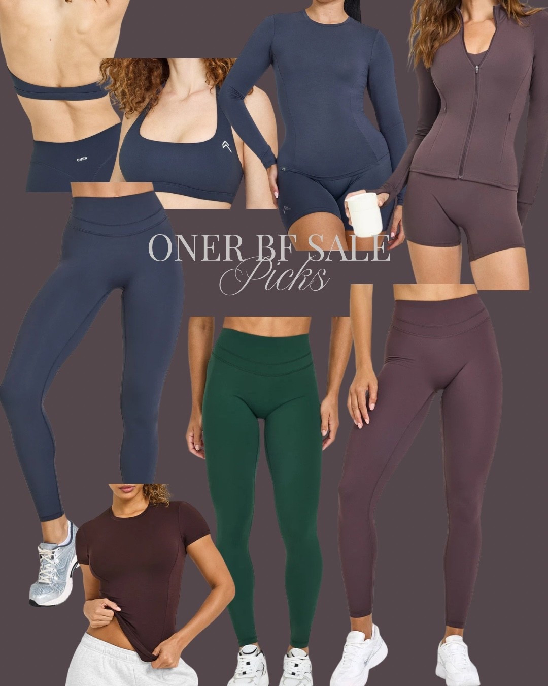 My Oner Active Black Friday Sale picks! Personally I think the Unified leggings are slept on and are my most worn workout legging currently! I wear a medium. I also love the mellow soft tees. And I’m eyeing adding soft motion to my collection. 🫶🏽