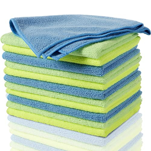 Zwipes 735 Microfiber Towel Cleaning Cloths, 12 Pack | Amazon (US)