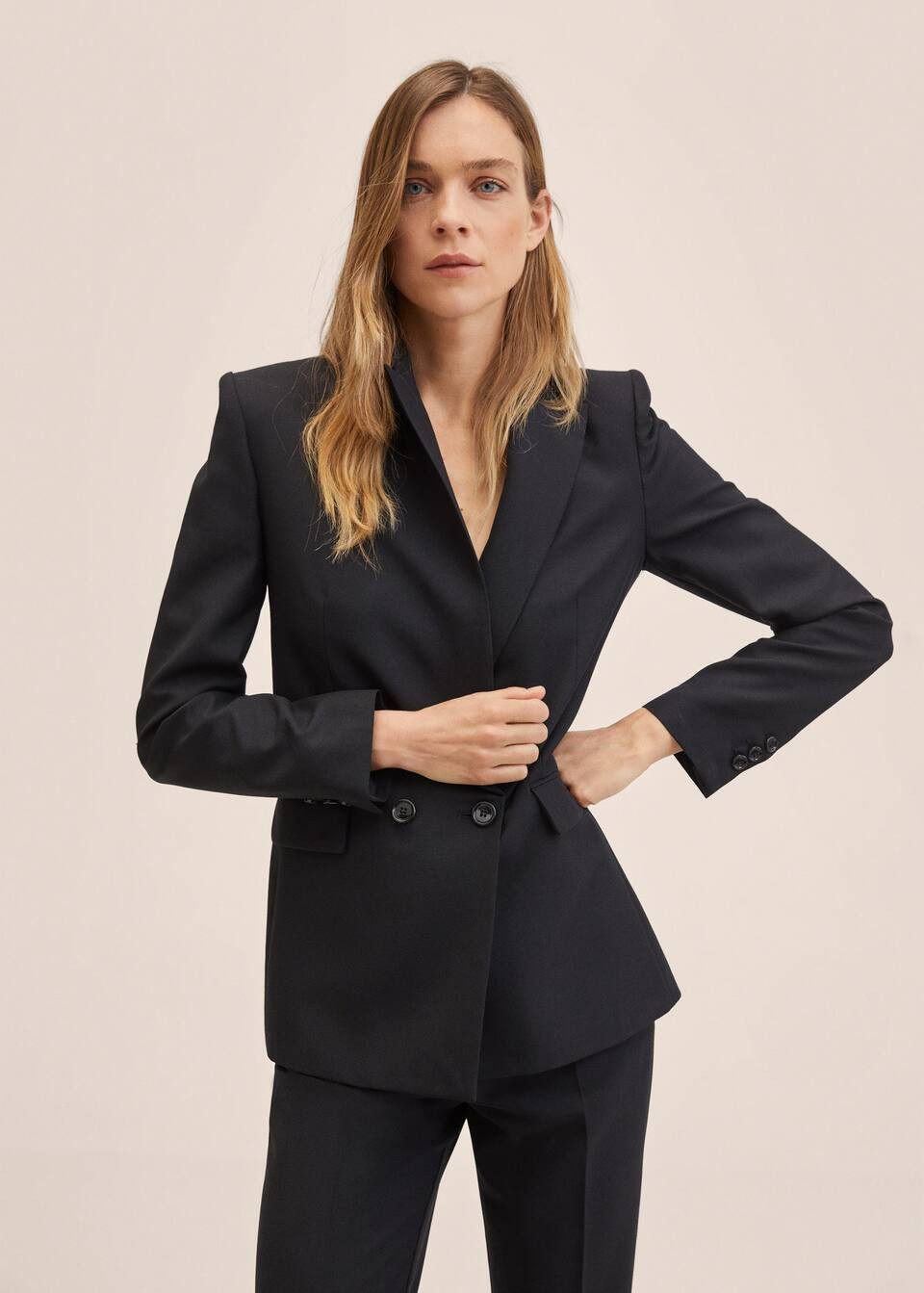 Wool Suit Blazer  | MANGO (UK)