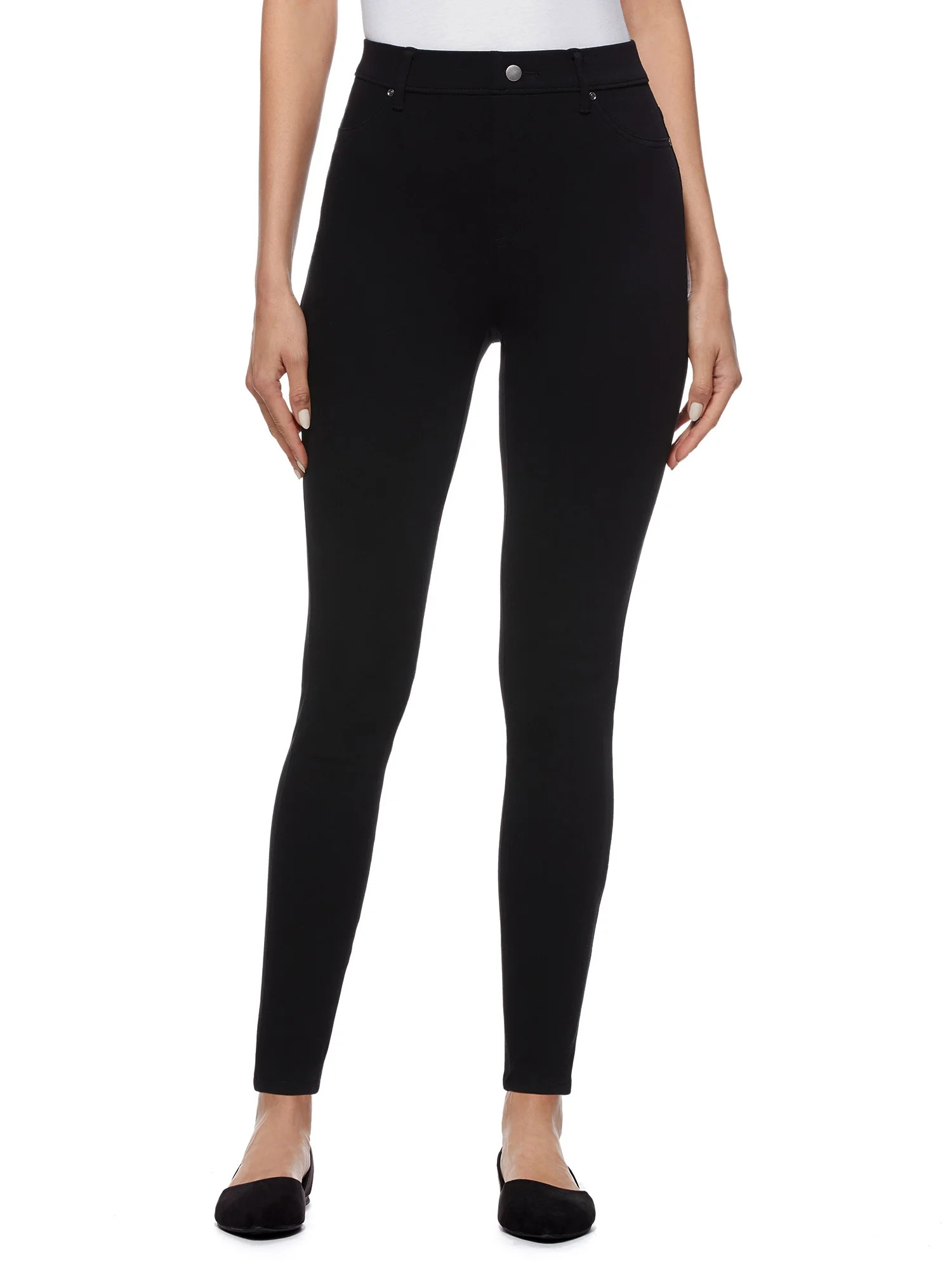 Time and Tru Women's High Rise Jeggings, 29" Inseam, Sizes XS-3XL | Walmart (US)