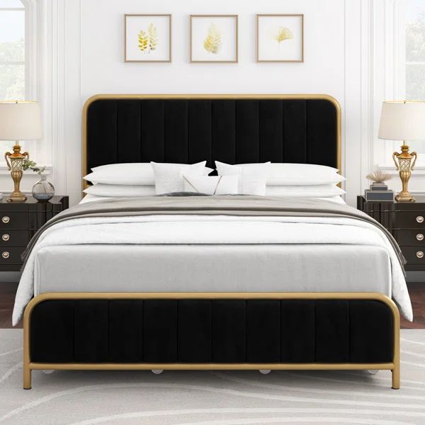 Lysette Upholstered Storage Bed | Wayfair North America
