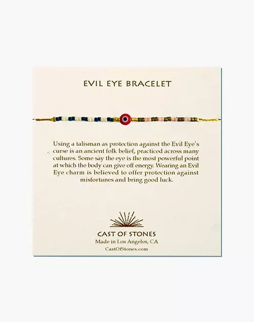 Cast of Stones Evil Eye Bracelet | Madewell