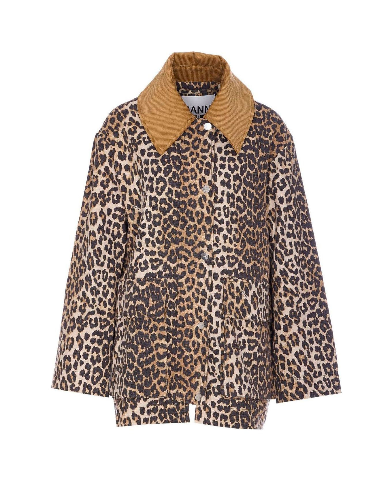 Leopard Printed Jacket | Italist.com US